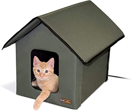 K&H Maison chauffante extérieure Thermo Kitty