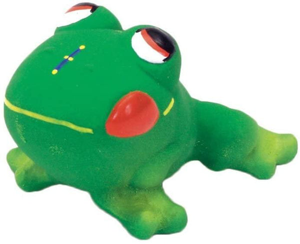 Rascals Latex Frog Dog Toy, 4.5-in