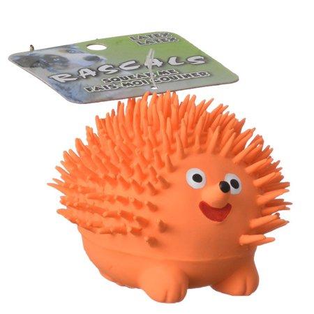 Rascals Latex Hedgehog Dog Toy, Medium, 3-in