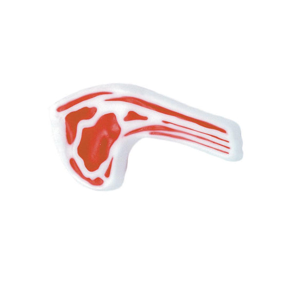Rascals Vinyl Pork Chop Dog Toy, 4-in