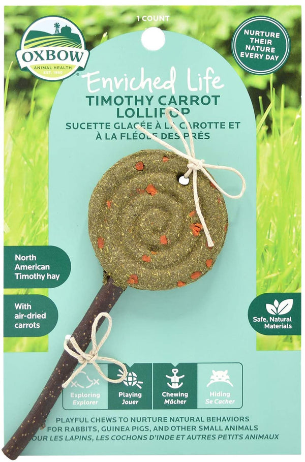 Oxbow Timothy Lollipop Carotte