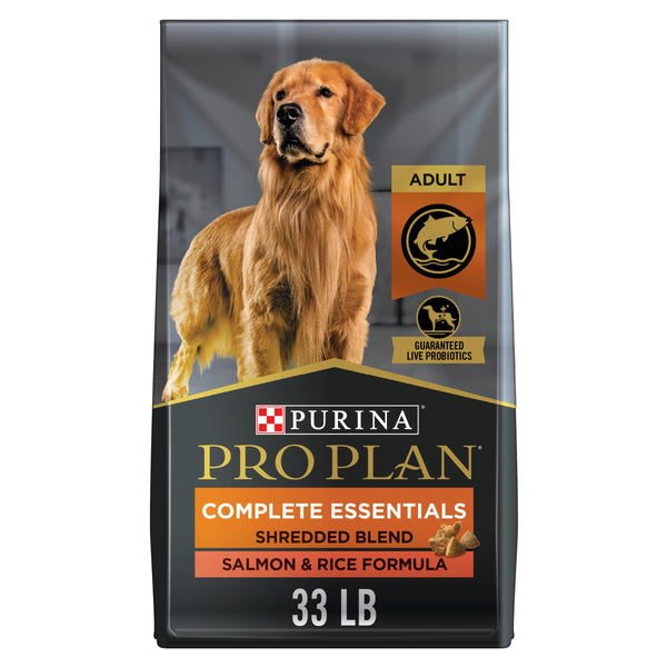Purina Pro Plan Savor Adult Mélange Effiloché Saumon et Riz Formule Croquettes pour chien