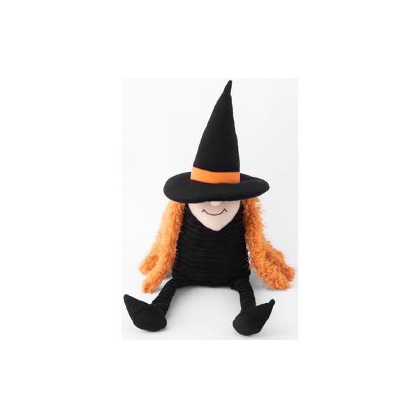 ZippyPaws Halloween Crinkle Witch Dog Toy