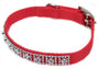 Coastal Collier pour chien avec bijoux, Rouge