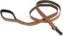 K9 Explorer Reflective Dog Leash with Scissor Snap, Campfire Orange
