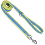 Pro Laisse en nylon, Aqua Jaune