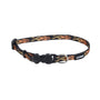 Li'l Pals Collier pour chien réglable à motif, Flammes Noires