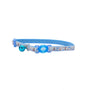 Safe Cat Collier ajustable à rupture pour chat, phosphorescent bateau bleu