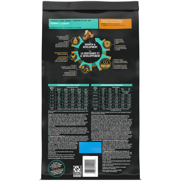 Purina Pro Plan Shredded Blend Chicken & Rice Puppy Dry Dog Food
