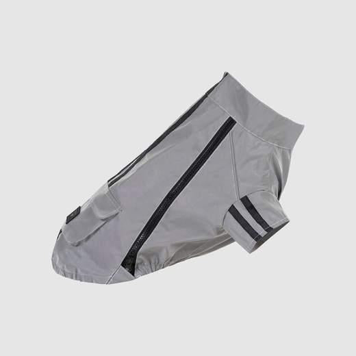 Canada Pooch Night Vision Reflective Dog Jacket, Anorak Grey