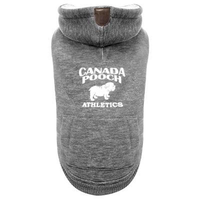 Canada Pooch Cozy Caribou Dog Hoodie, Marled Grey
