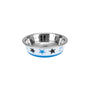 Maslow Design Series Bols pour chat, Blanc et Bleu