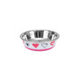 Maslow Gamme Design Bols pour chats, Blanc et Rose