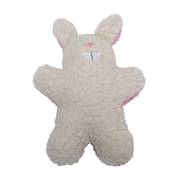 Rascals Fleec-e-Friends Rabbit Dog Toy, 8-in
