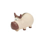 Rascals Grunt Big Horn Bull Dog Toy, 6.5-in