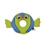 Rascals Rugged Ringer Barney Blowfish Mesh Dog Toy, 8-in