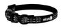 Alcott Adventure Collier ajustable pour chien, Noir