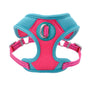 Pro Harnais en mesh, Fuchsia avec sarcelle