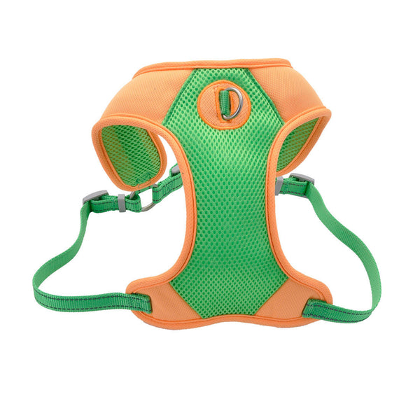 Pro Mesh Harness, Lime with Orange
