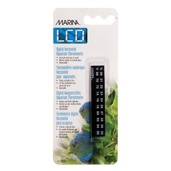 Marina Horizontal LCD Aquarium Thermometer