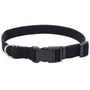 New Earth Soy Adjustable Dog Collar, Onyx