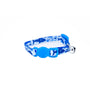 Li'l Pals Collier pour chaton réglable à dégagement rapide, Requin bleu, 5/16 po x 6-8 po