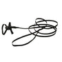 Li'l Pals Harnais et laisse ajustables pour chatons, Noir, 3/8 in x 6-10 in
