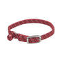 Li'l Pals Collier de sécurité élastique pour chaton avec fils réfléchissants, rouge, 3/8-inx8-in