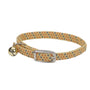 Li'l Pals Collier de sécurité élastique pour chaton avec fils réfléchissants, jaune, 3/8-inx8-in