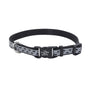 Lazer Brite Collier réglable réfléchissant à design ouvert, Maillons de chaîne noirs