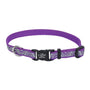 Lazer Brite Collier réglable réfléchissant à design ouvert, Marguerite violette