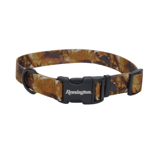 Remington Adjustable Patterned Dog Collar, Fallen Leaves