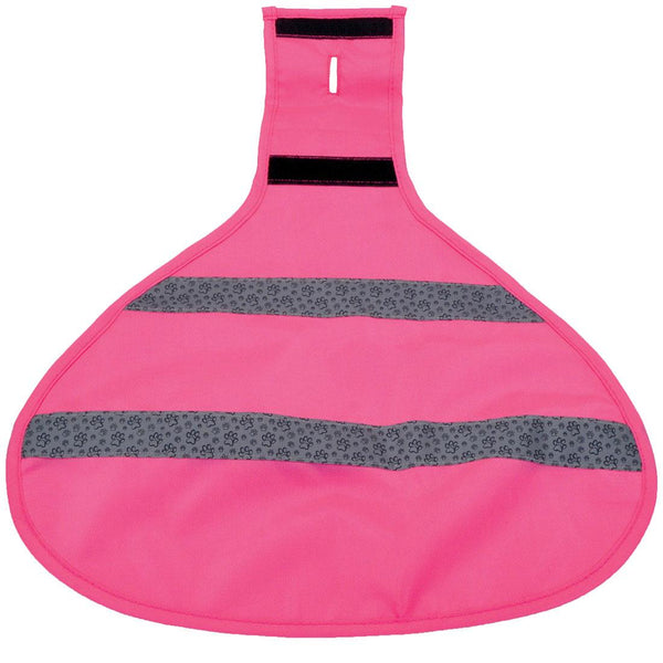 Coastal Reflective Dog Safety Vest, Neon Pink