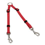 Coastal Rallonge réglable pour 2 chiens, Rouge