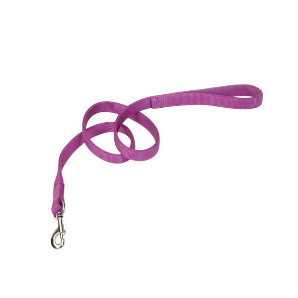 Coastal Double-Ply Dog Leash, Orchid