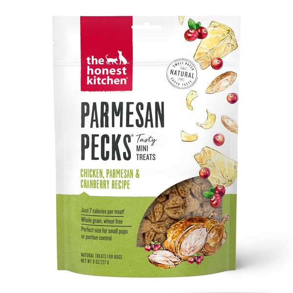 The Honest Kitchen Parmesan Pecks Chicken, Parmesan & Cranberry Dog Treats