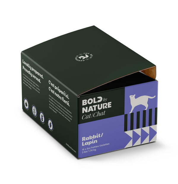 Bold by Nature Cat Rabbit Patties Cat Food