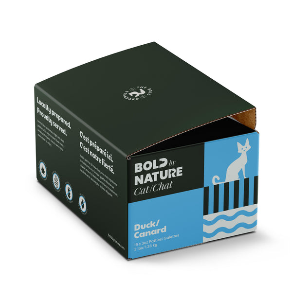 Bold by Nature Cat Duck Patties Cat Food
