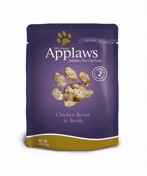 Applaws Chicken Breast in Broth Wet Cat Food Pouch