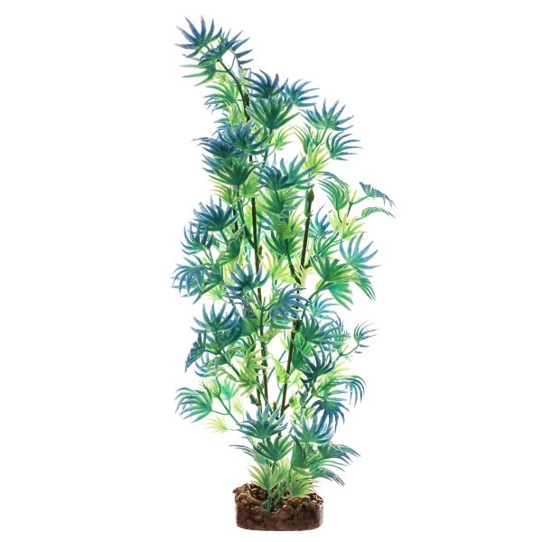 GloFish Aquarium Plant, Green/Blue