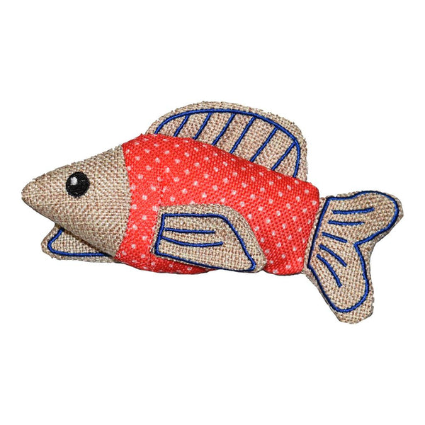 Amazing Pet Products Cat-itude Big Fish Cat Toy, Assorted Colors