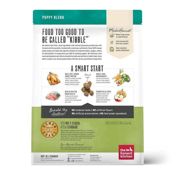 The Honest Kitchen Whole Food Clusters Chicken Puppy Grain-Free Dry Dog Food