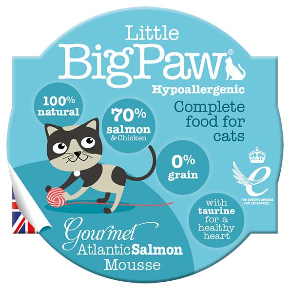 Little BigPaw Gourmet Atlantic Salmon Mousse Wet Cat Food