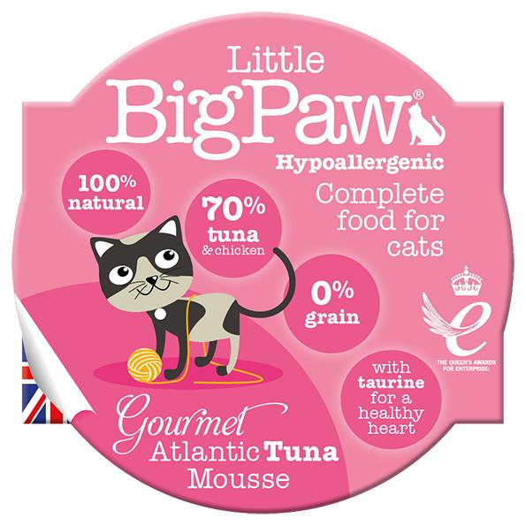 Little BigPaw Gourmet Atlantic Tuna Mousse Wet Cat Food