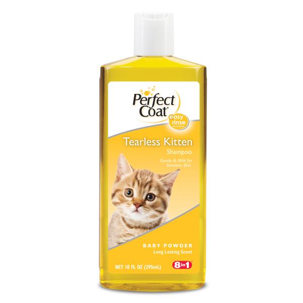 Perfect Coat Kitten Tearless Baby Powder Cat Shampoo