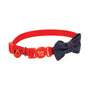 Safe Cat Embellished Fashion Cat Collar, Red, 3/8-in x 8-12-in