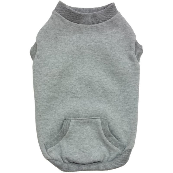 Ethical Fashion Pet Sweatshirt, Grey