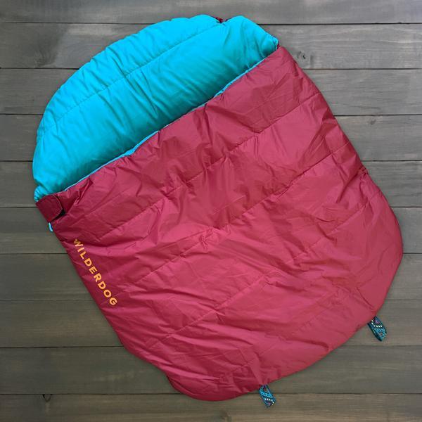 Wilderdog Dog Sleeping Bag, Maroon