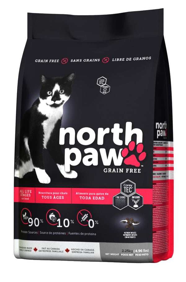 North Paw All Life Stages Grain-Free Dry Cat Food