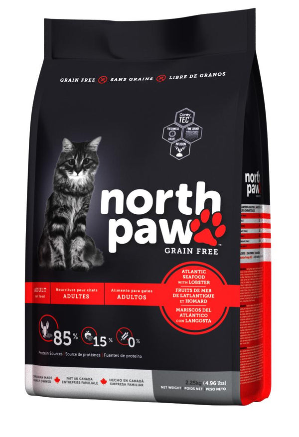 North Paw Atlantic Seafood with Lobster Grain-Free Dry Cat Food